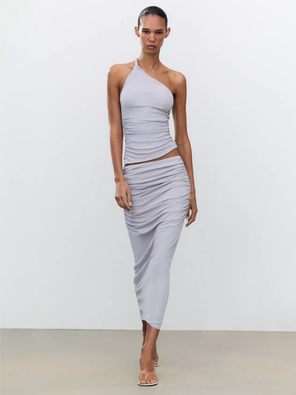 Zara Asymmetric Halter Top - NWT